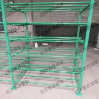 大棚香菇出菇層架 現代化香菇出菇架 香菇出菇網格架