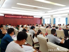 黔西縣2020年食用菌產業發展工作推進會召開 ()