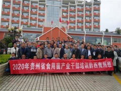 黔西南州2020年食用菌產業干部培訓在安龍舉辦 ()