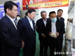 中國工程院院士李玉調研指導惠民縣食用菌產業發展情況 ()