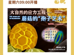 周六與您相約“大自然的應力工程——蘑菇的'孢子藝術'” ()